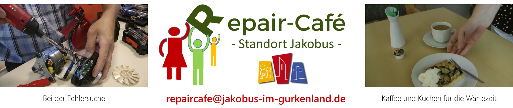 Panoramabild der Kirche